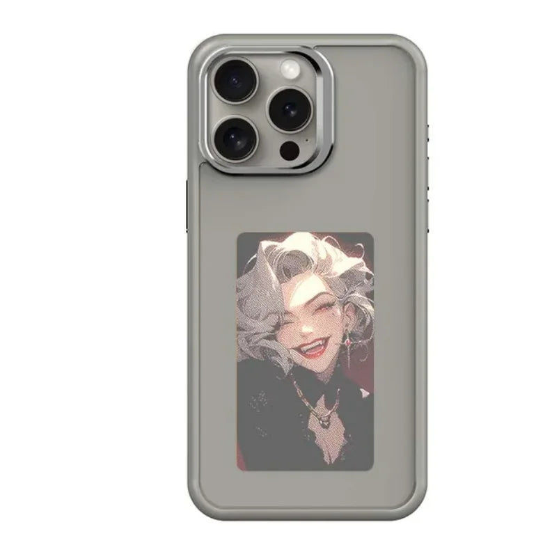Coque NFC Iphone avec écran 4 couleurs