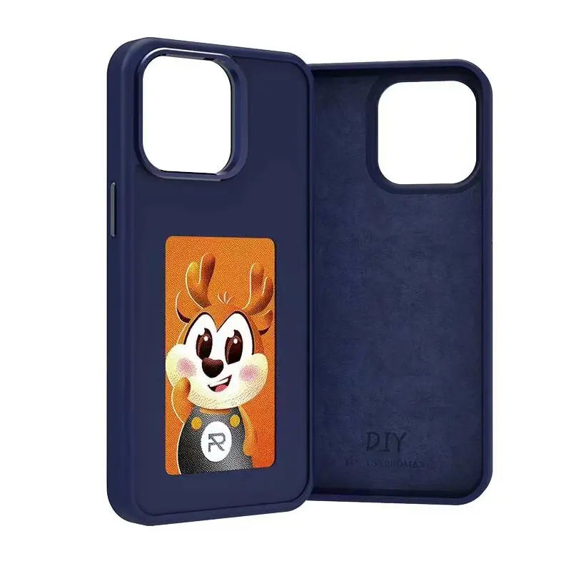 Coque NFC Iphone avec écran 4 couleurs